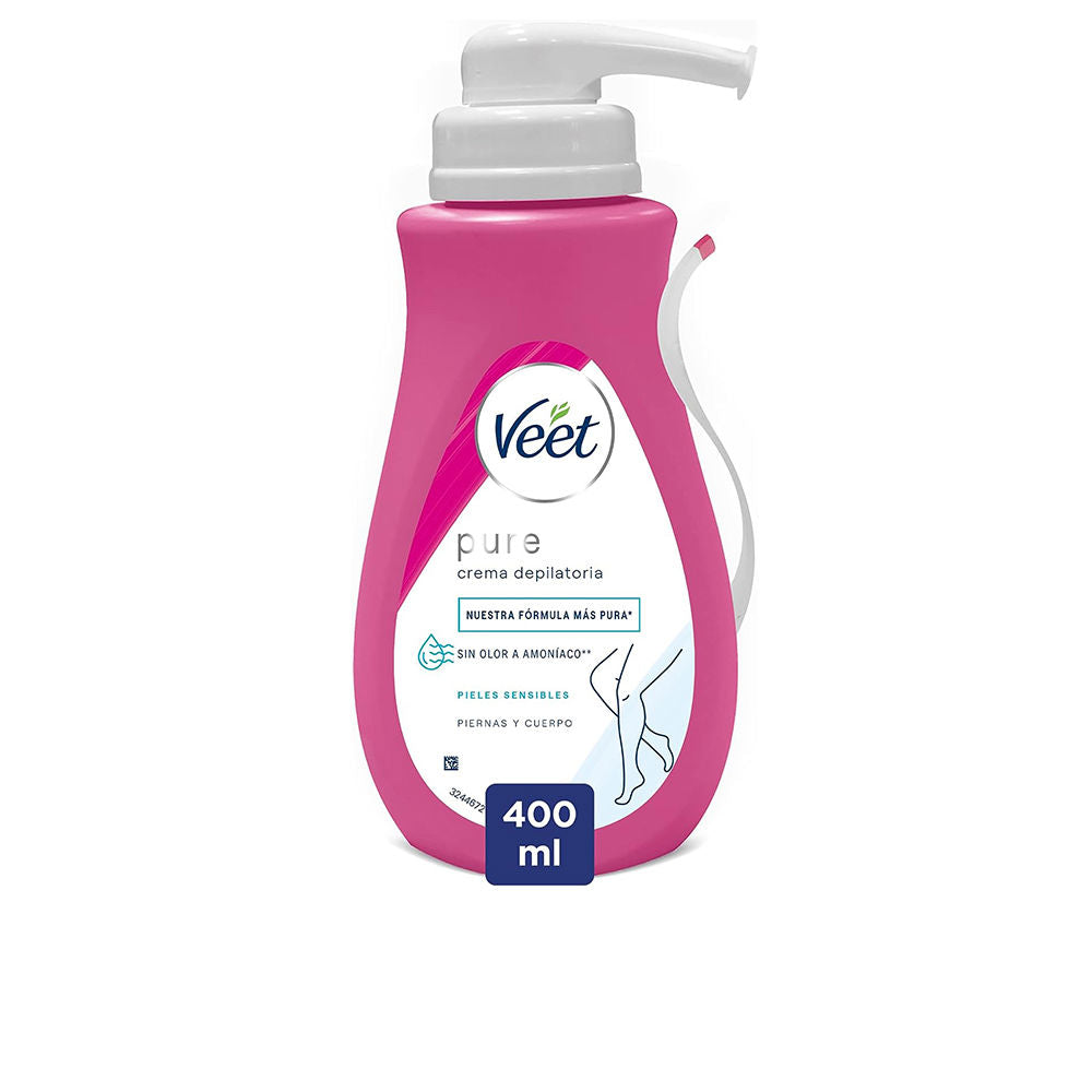Veet Pure Shower Hair Removal Cream For Sensitive Skin 400 Ml