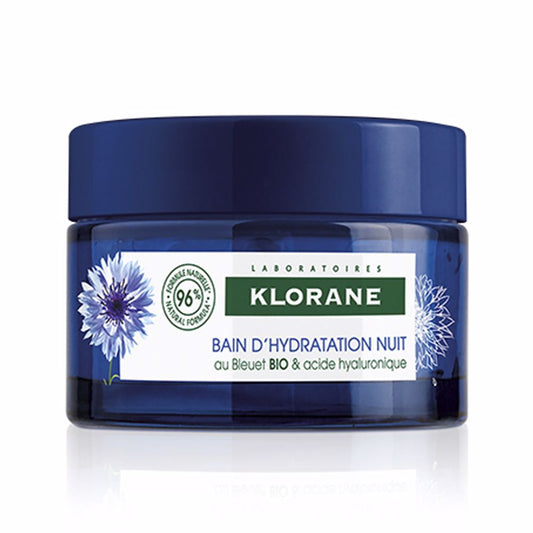 Klorane Bio Cornflower &Amp; Hyaluronic Acid Night Hydration Bath 50 Ml - Salevare.com