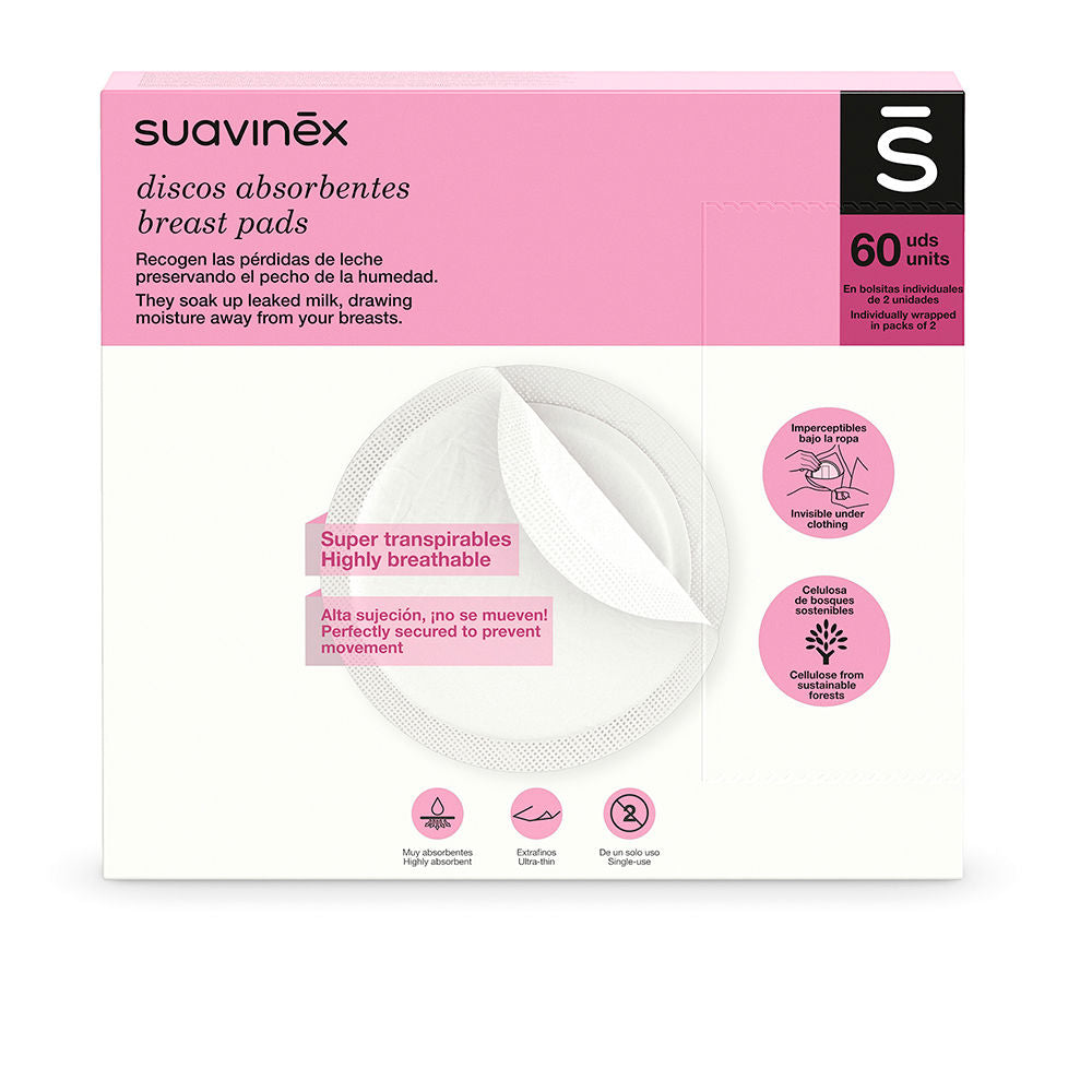 Suavinex Discos Protegesenos Nature 60 U - Salevare.com
