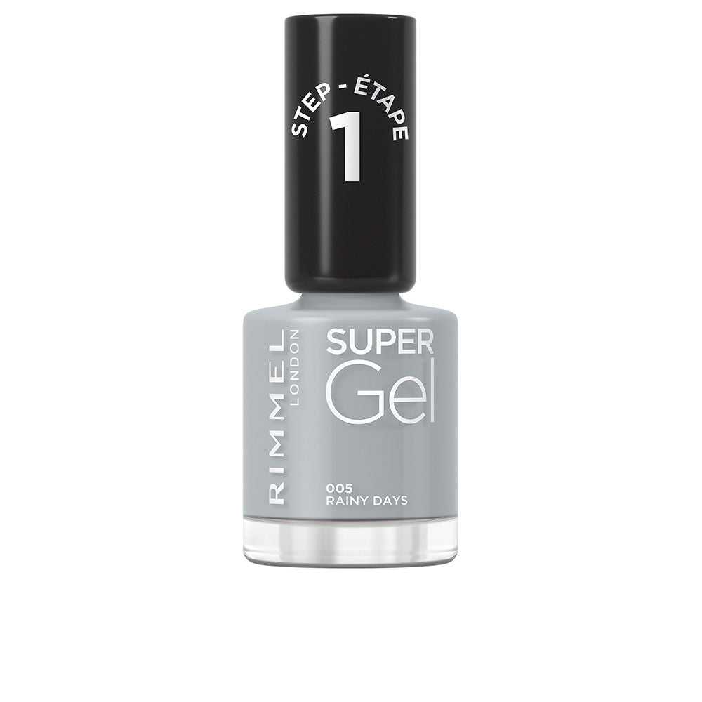Rimmel London Super Gel Nail Polish #005-Rainy Days 12 Ml - Salevare.com