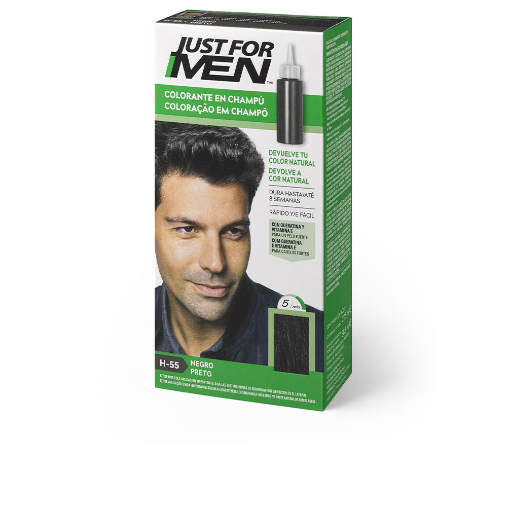 Just For Men Colorant In Shampoo #Black 30 Ml
