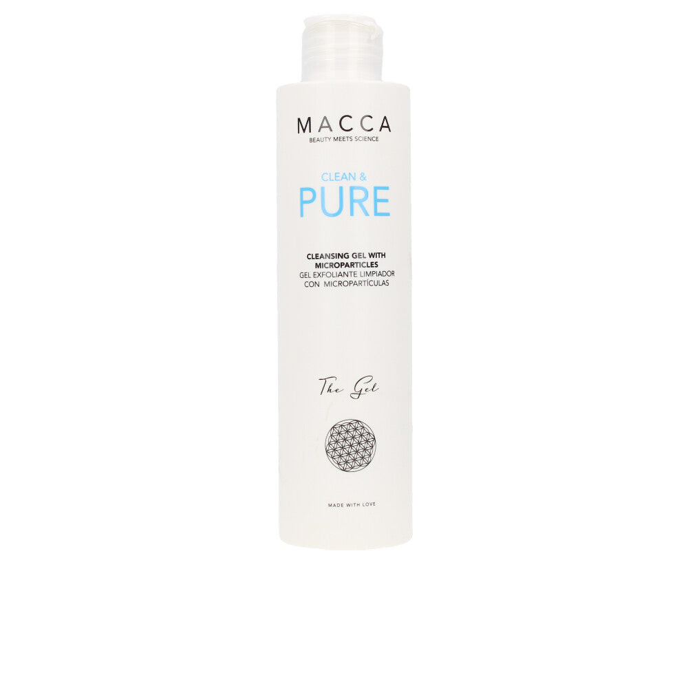 Macca Clean & Pure Cleansing Gel With Microparticles 200 Ml - Salevare.com