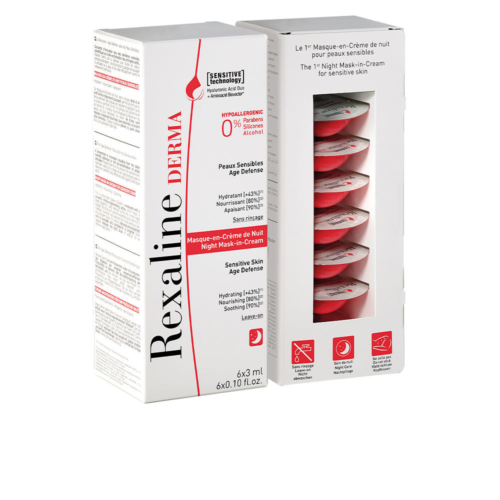 Rexaline Derma Night Mask-In-Cream 6 X 3 Ml - Salevare.com