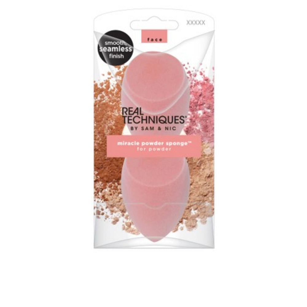 Real Techniques Miracle Powder Sponge Pack 2 U - Salevare.com