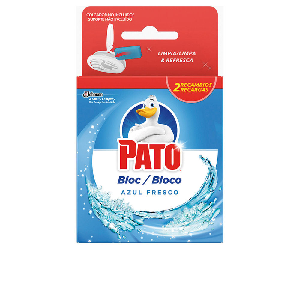 Pato Duck Wc Bloc Clean &Amp; Sanitize Blue Water 2 X 40 Gr - Salevare.com