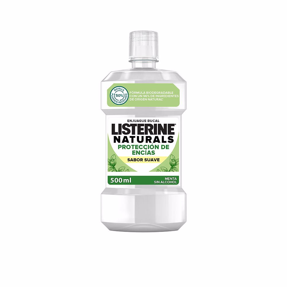 Listerine Naturals Mouthwash Protection Against Inflamed Gums 500 Ml - Salevare.com