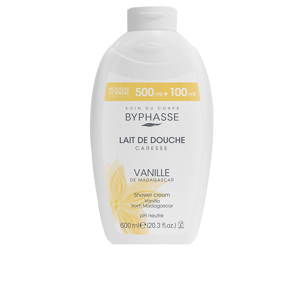 Byphasse Caresse Shower Gel Vanilla 600 Ml - Salevare.com