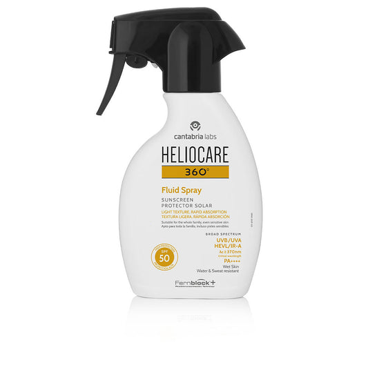 Heliocare Heliocare 360° Fluid Sunscreen Spray Spf50 250 Ml - Salevare.com