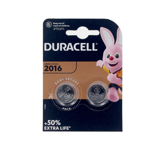 Duracell Duracell Button Lithium 3V 2016 Dl/Cr2016 Batteries Pack X 2 U - Salevare.com