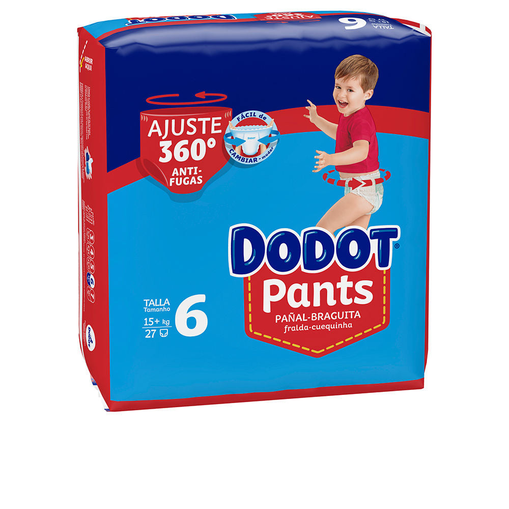Dodot Dodot Pants Pañal-Braguita Talla 6 15- + Kg 27 U - Salevare.com