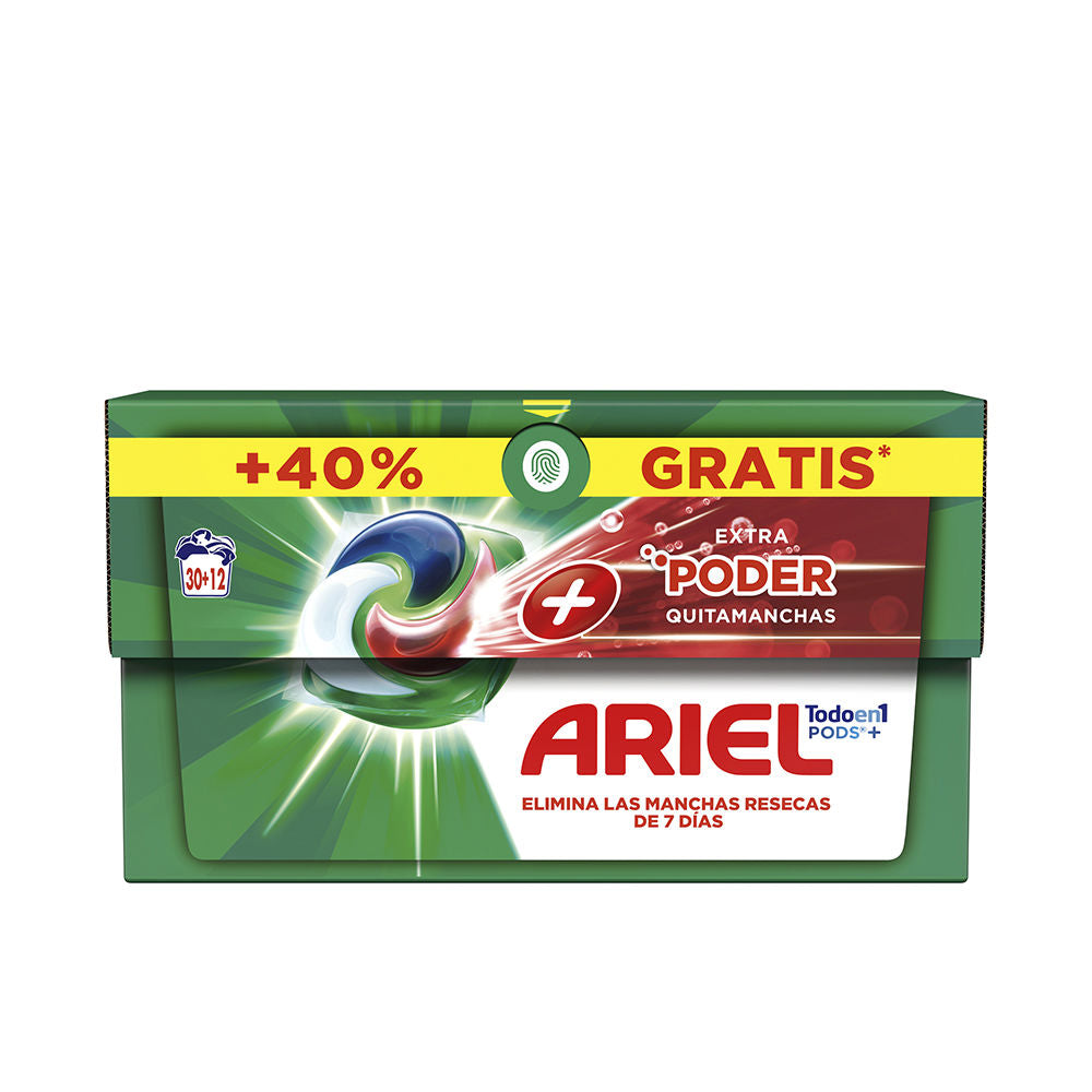 Ariel Ariel Pods Extra Power Stain Remover 3In1 Detergent 42 Caps - Salevare.com