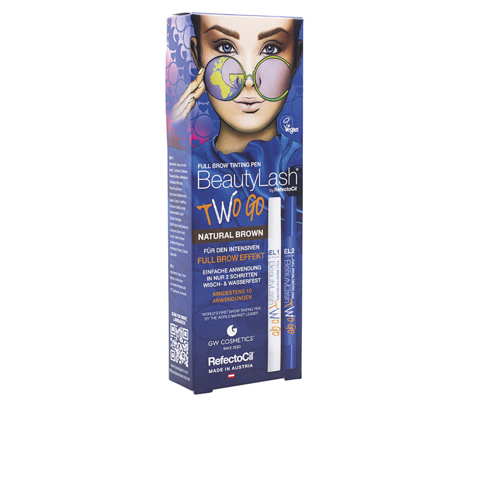 Refectocil Beauty Lash Two Go Eyebrow Dye #Natural Brown 2 U - Salevare.com
