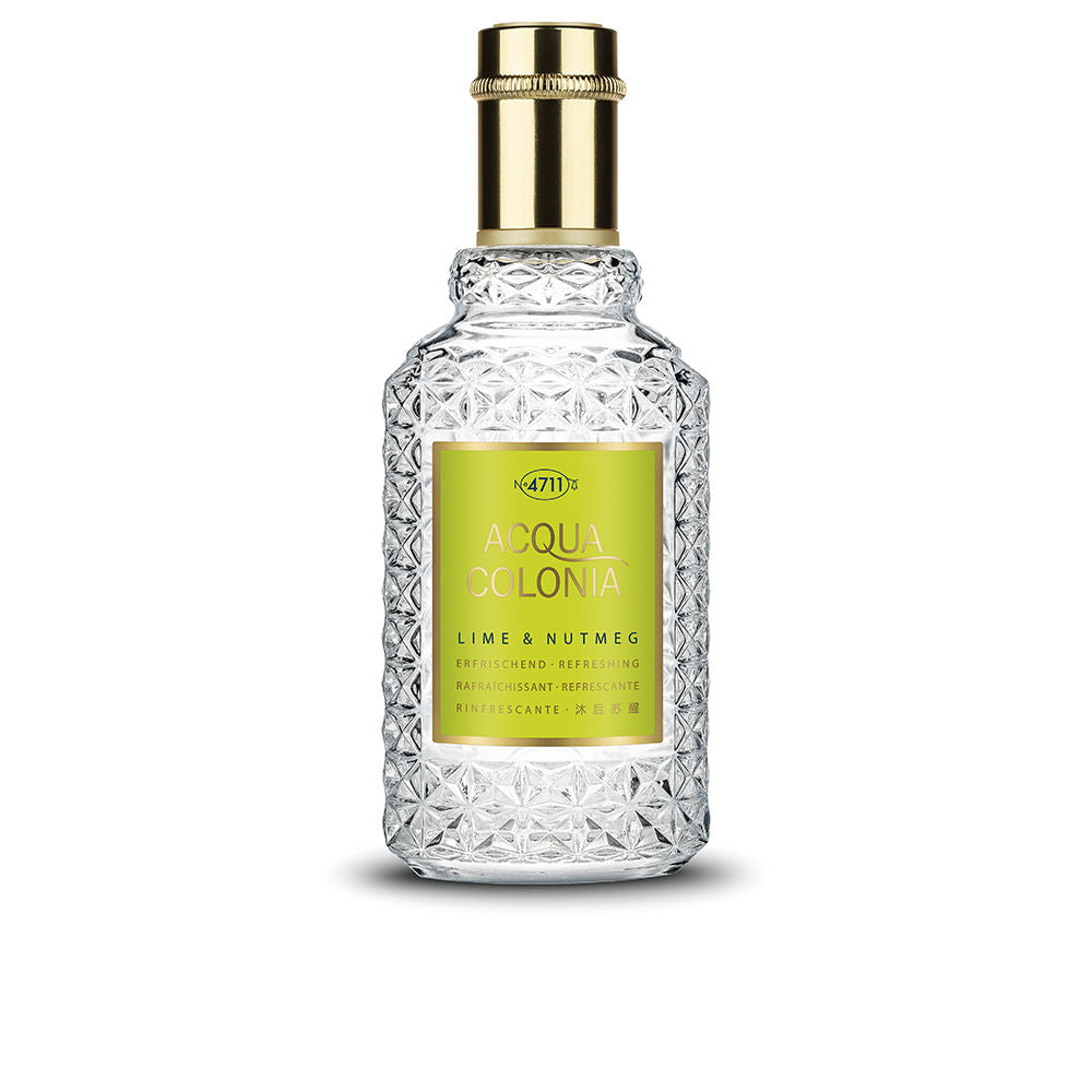 4711 Acqua Colonia Lime & Nutmeg Eau De Cologne Splash & Spray 50 Ml - Salevare.com
