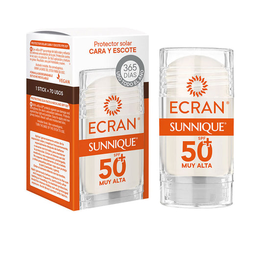 Ecran Ecran Sunnique Face And Neckline Spf50+ Stick 30 Ml - Salevare.com
