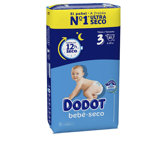 Dodot Dodot Stages Size 3 Nappies 6-10 Kg 62 U - Salevare.com