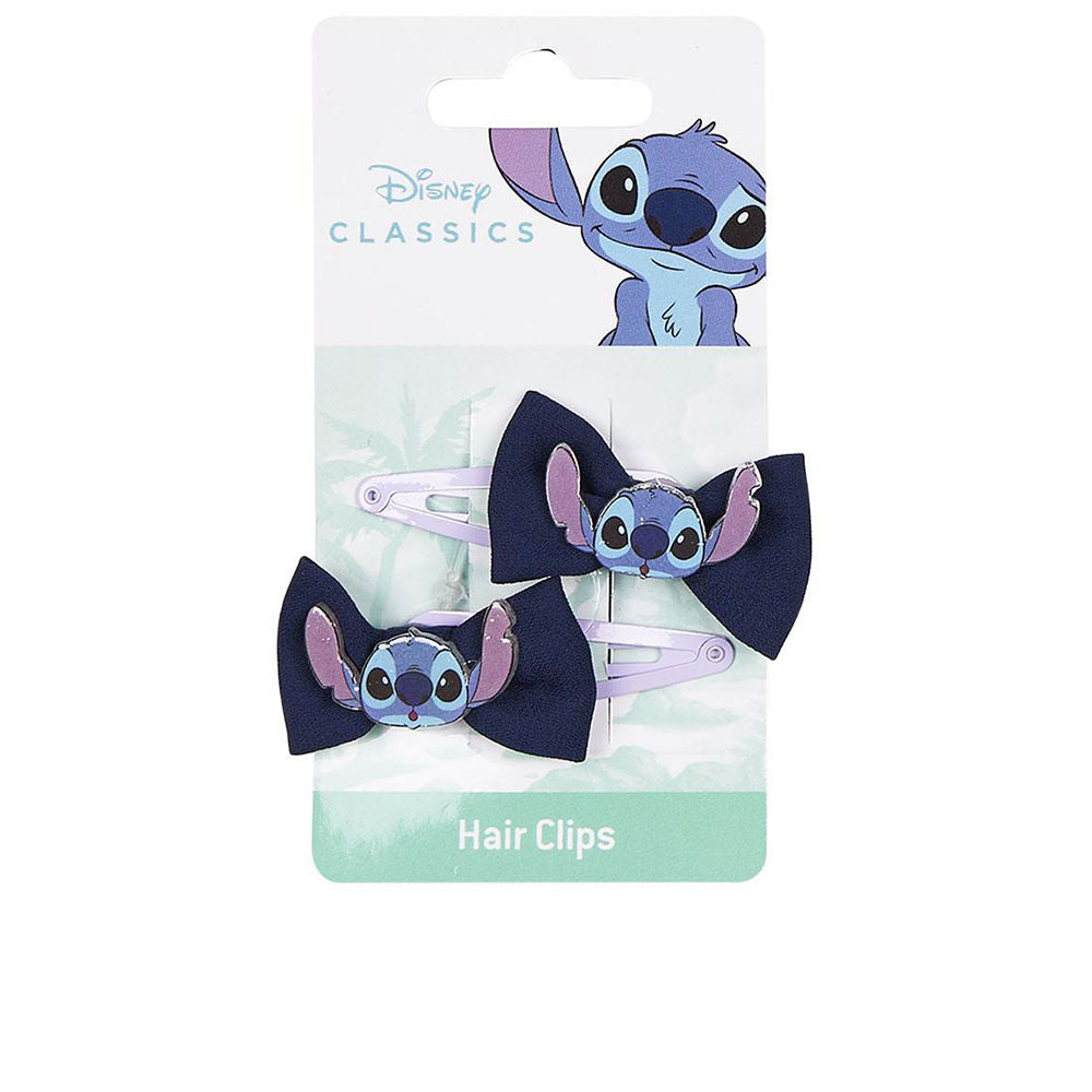 Inca Disney Bow Clips #Stitch 7.4 X 12.5 X 2 Cm 2 Units - Salevare.com