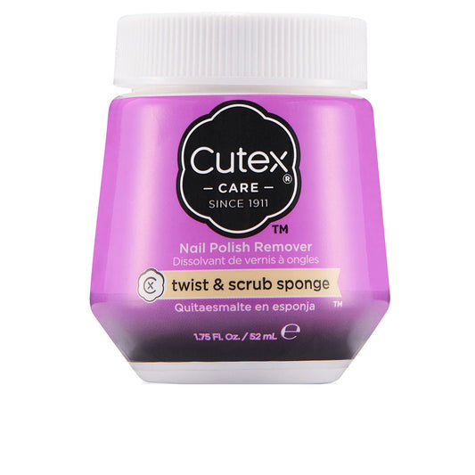 Cutex Cutex Sponge Polish Remover Twist & Scrub 52 Ml - Salevare.com