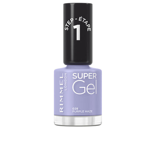 Rimmel London Super Gel Nail Polish #028-Purple Haze 12 Ml - Salevare.com