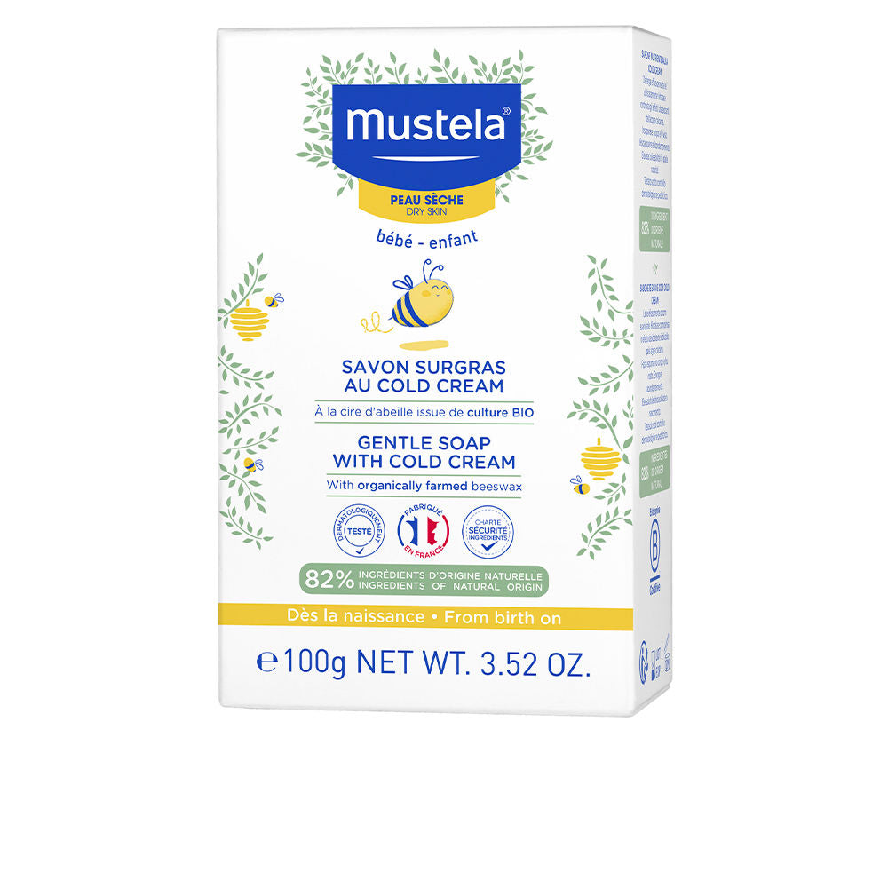 Mustela Baby-Child Cold Cream Nutriprotector Superfat Soap 100 Gr - Salevare.com