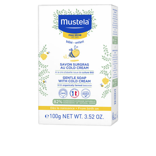 Mustela Baby-Child Cold Cream Nutriprotector Superfat Soap 100 Gr - Salevare.com