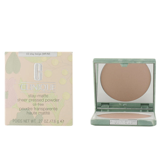 Clinique Stay Matte Sheer Powder #03-Stay Beige 7,6 Gr - Salevare.com