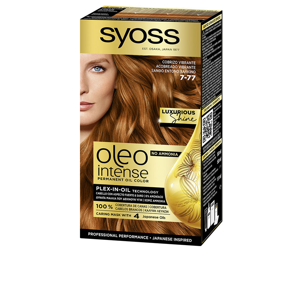 Syoss Oleo Intense Ammonia-Free Dye #7-77-Vibrant Copper 5 U
