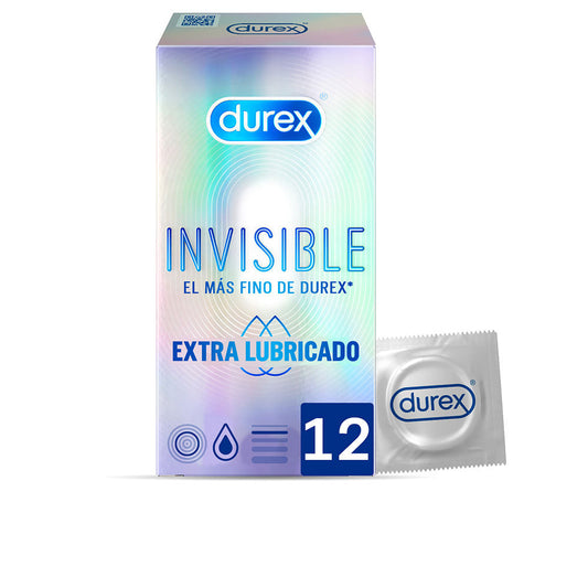Durex Invisible Extra Lubricated Condoms 12 U - Salevare.com