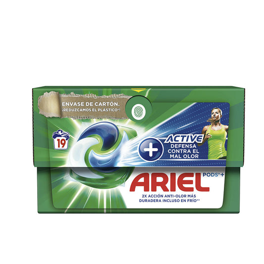 Ariel Ariel Pods Odor Active 3In1 Detergent 19 Capsules - Salevare.com