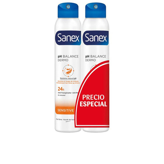 Sanex Dermo Sensitive Deodorant Spray Duo 2 X 200 Ml - Salevare.com