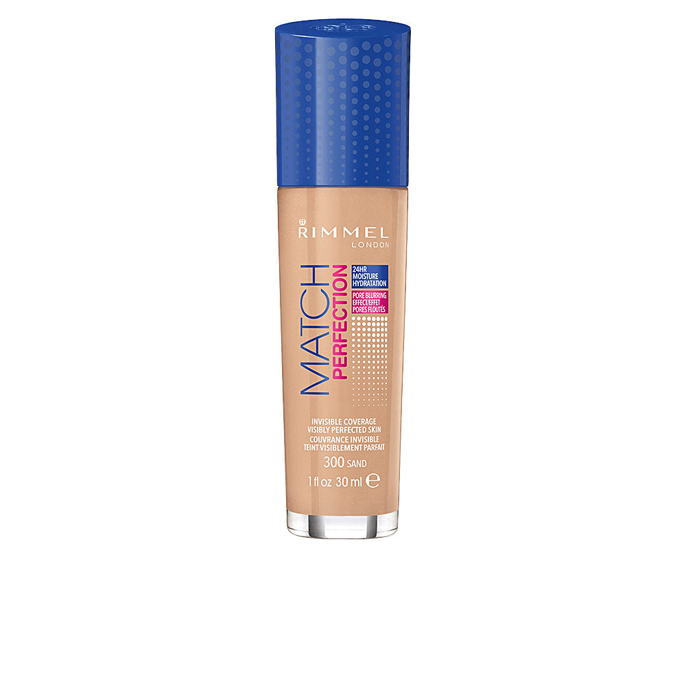 Rimmel London Match Perfection Foundation #300-Sand - Salevare.com