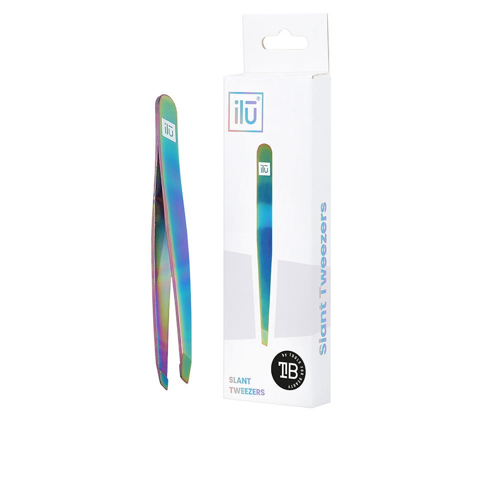 Ilu Slant Tweezers #Rainbow 1 U