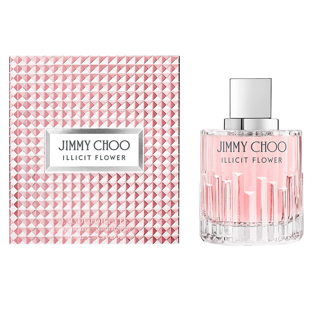 Jimmy Choo Illicit Flower Eau De Toilette Spray 100 Ml - Salevare.com