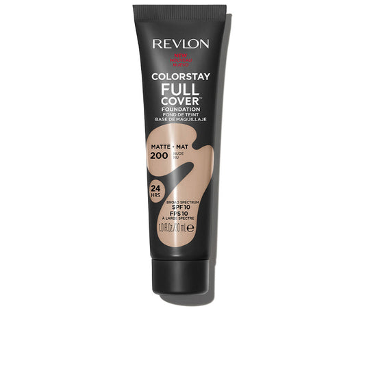 Revlon Mass Market Colorstay Full Cover Foundation #200-Nude 30 Ml - Salevare.com