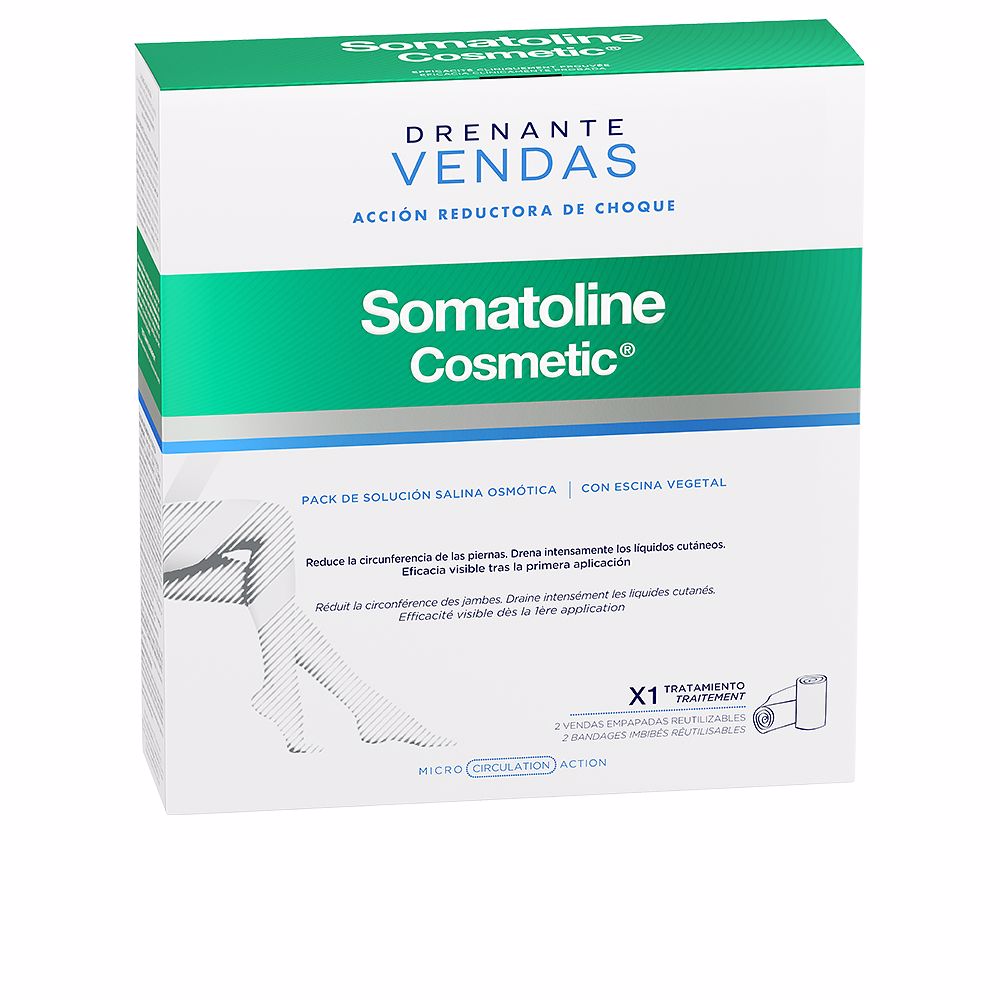 Somatoline Cosmetic Draining Bandages Complete Kit Shock Reducing Action 1 Unit - Salevare.com