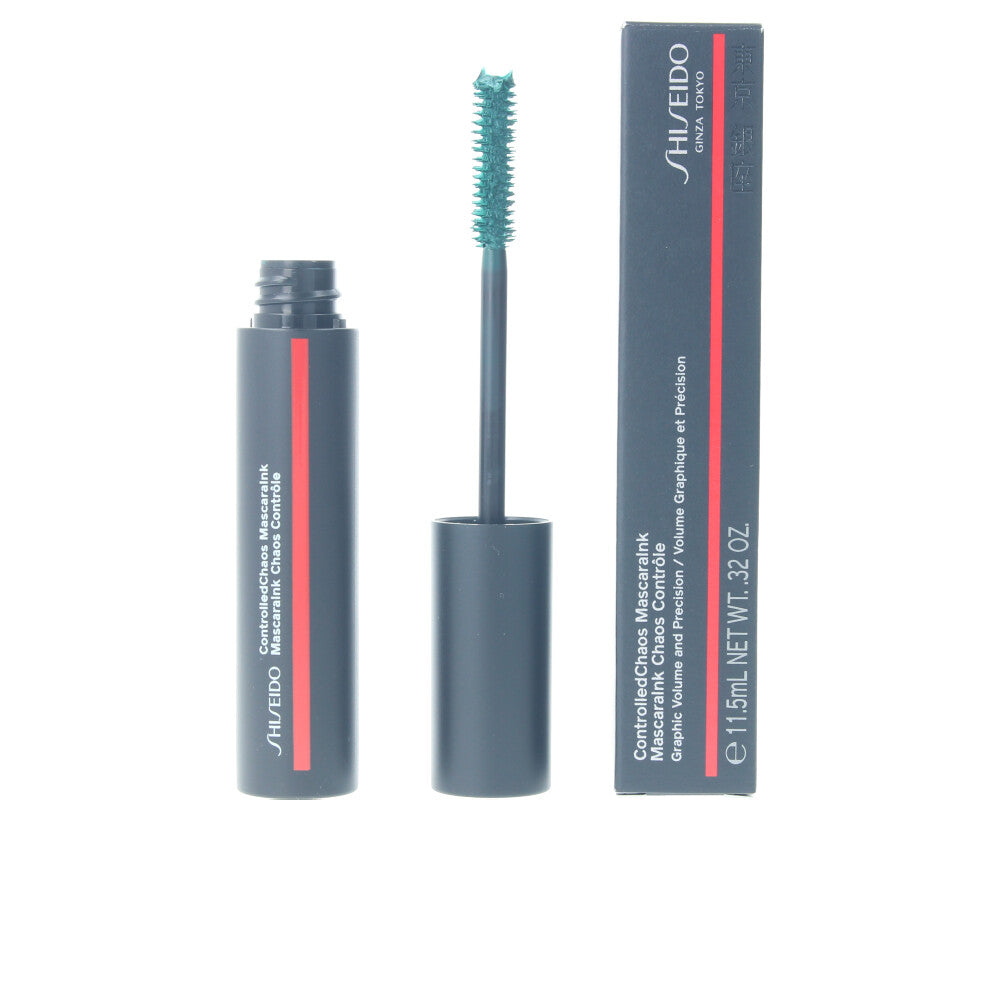 Shiseido Controlled Chaos Mascaraink #04-Emerald Energy - Salevare.com