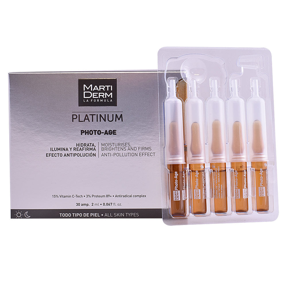 Martiderm Platinum Photo-Age Ampoules 30 X 2 Ml - Salevare.com