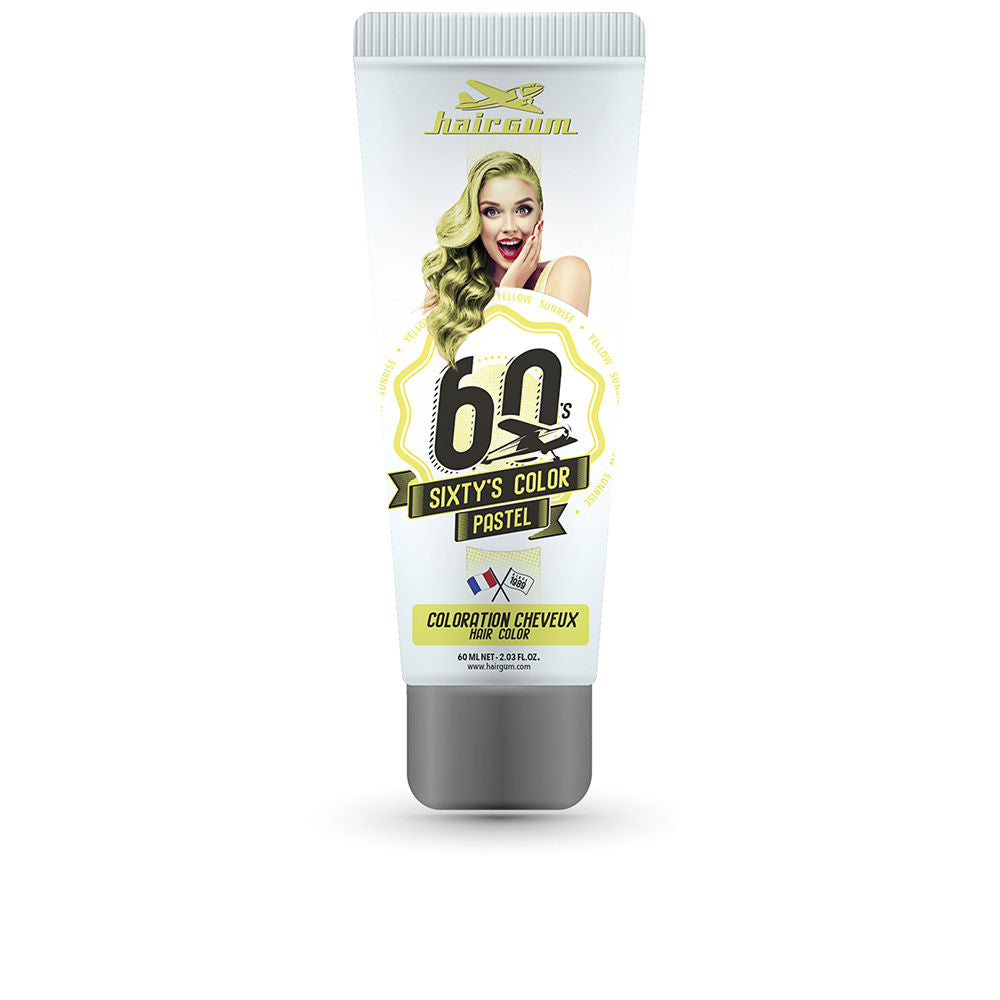Hairgum Sixty'S Color Hair Color #Yellow Sunrise 60 Ml