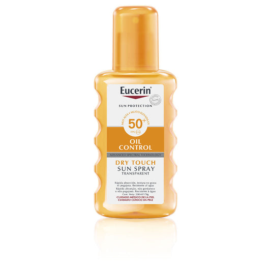 Eucerin Sun Protection Oil Dry Touch Transparent Spray Spf50+ 200 Ml - Salevare.com