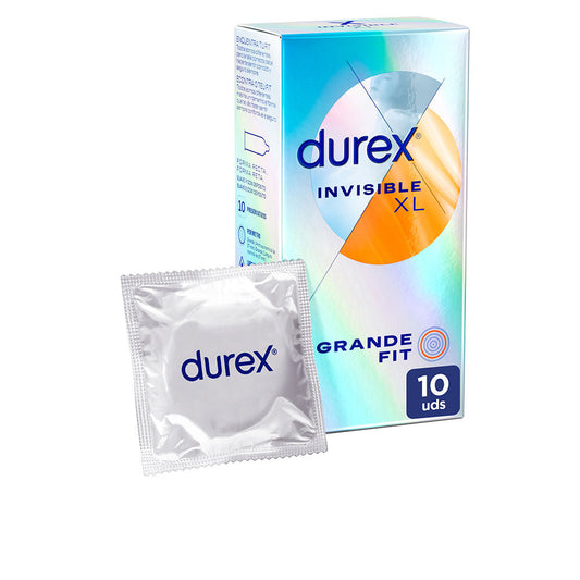 Durex Invisible Xl Ultra Fine Condoms 10 U - Salevare.com