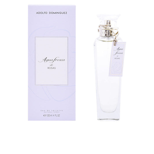 Adolfo Dominguez Agua Fresca De Rosas Eau De Toilette Spray 120 Ml - Salevare.com