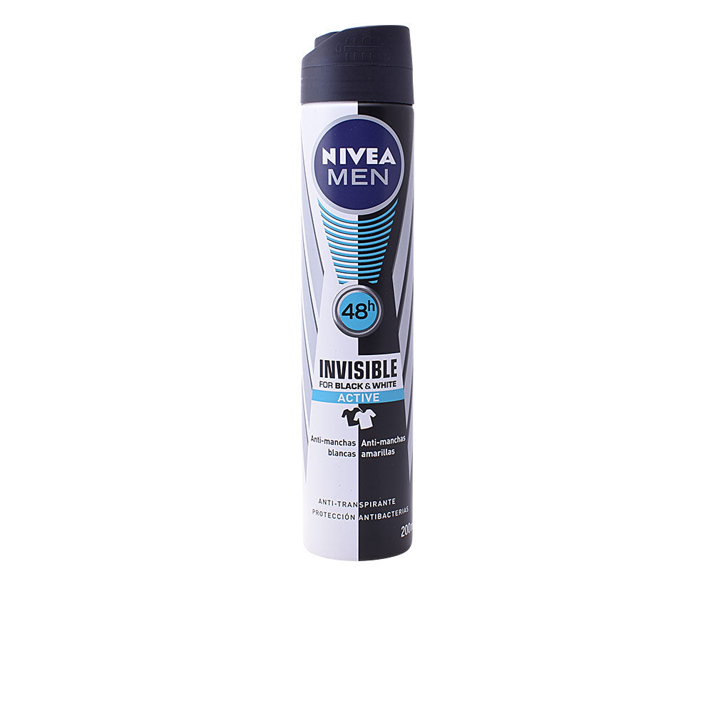 Nivea Men Black & White Active Deodorantspray 200 Ml - Salevare.com