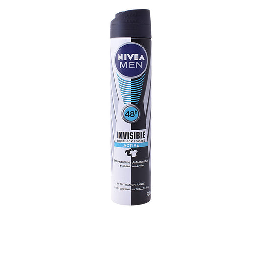 Nivea Men Black & White Active Deodorantspray 200 Ml - Salevare.com
