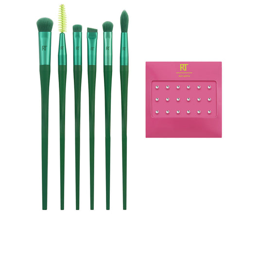 Real Techniques Nectar Pop So Jelly Eye Makeup Brush Lot 7 Pz - Salevare.com