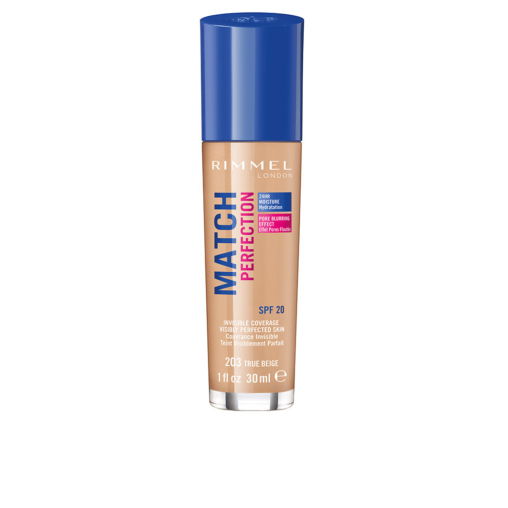 Rimmel London Match Perfection Foundation #203 30 Ml - Salevare.com