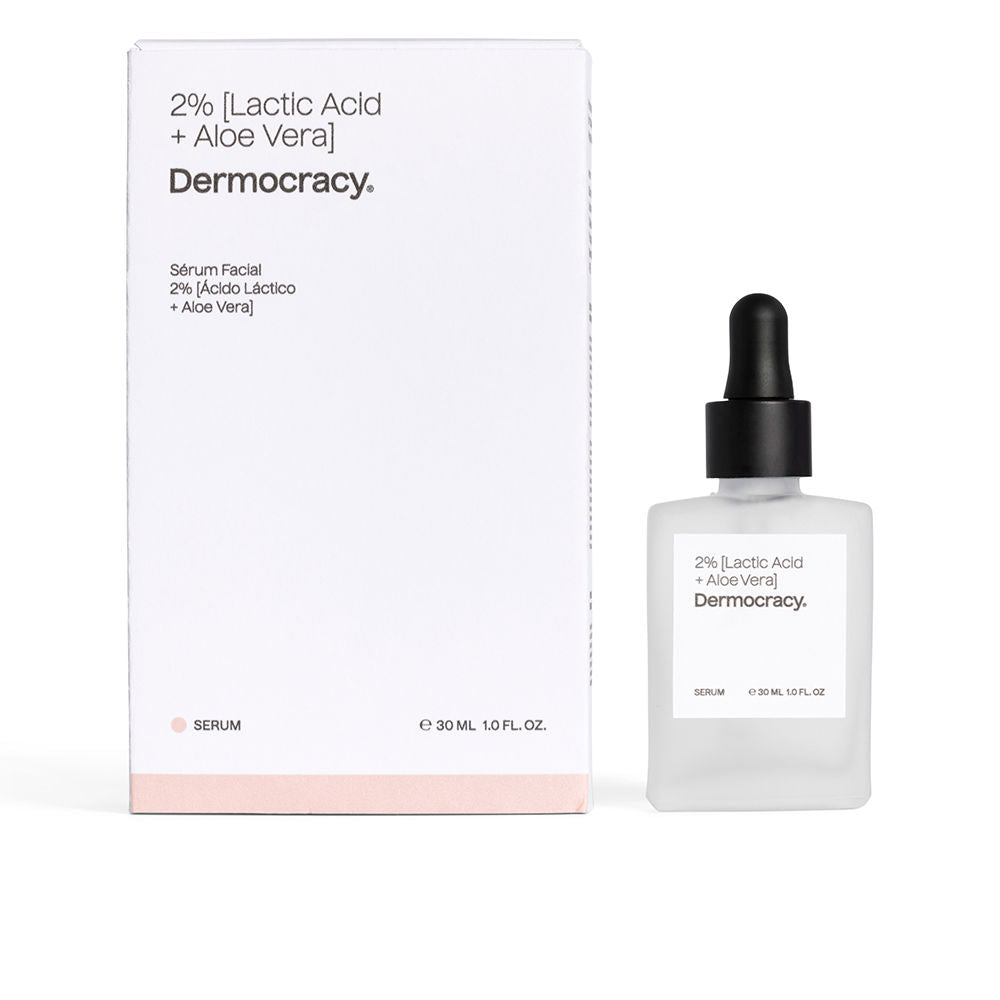 Dermocracy 2% [Lactic Acid + Aloe Vera] Facial Serum 30 Ml - Salevare.com
