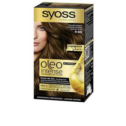 Syoss Oleo Intense Ammonia-Free Dye #4-60-Golden Chestnut 5 U