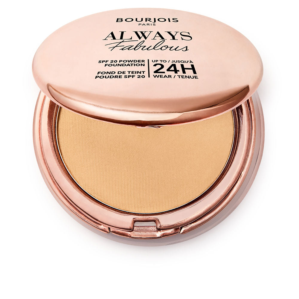 Bourjois Always Fabulous Powder Makeup Base Spf20 #410-Golden Beige 7 Gr - Salevare.com