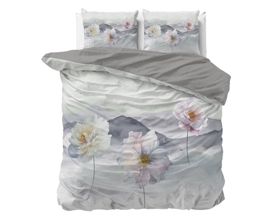 Duvet Cover Set Annique Gray 240 x 200/220