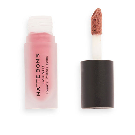Revolution Make Up Matte Bomb Liquid Lip #Delicate Brown - Salevare.com
