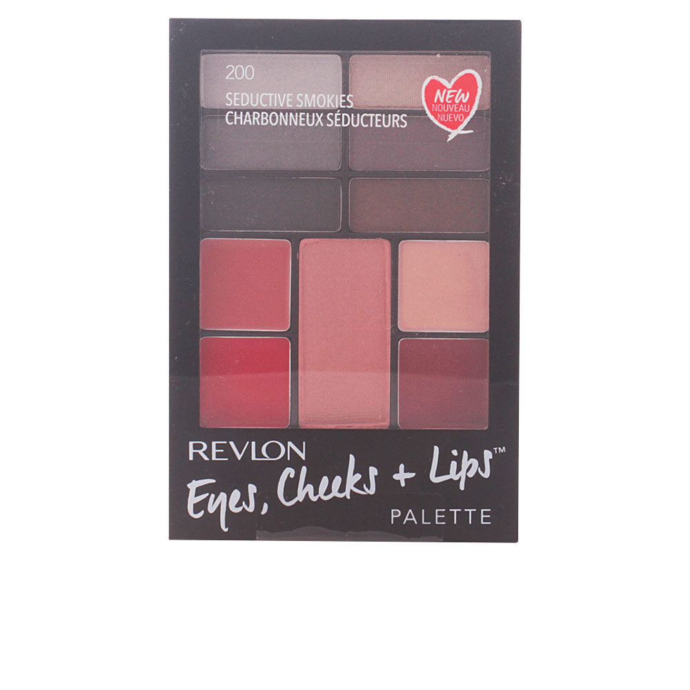 Revlon Mass Market Palette Eyes, Cheeks + Lips #200-Seductive Smokies 1 U - Salevare.com